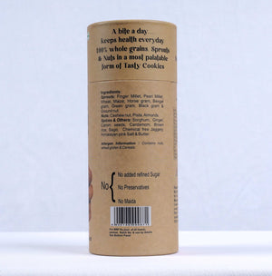 Multi Millet sprouts & nuts Cookies