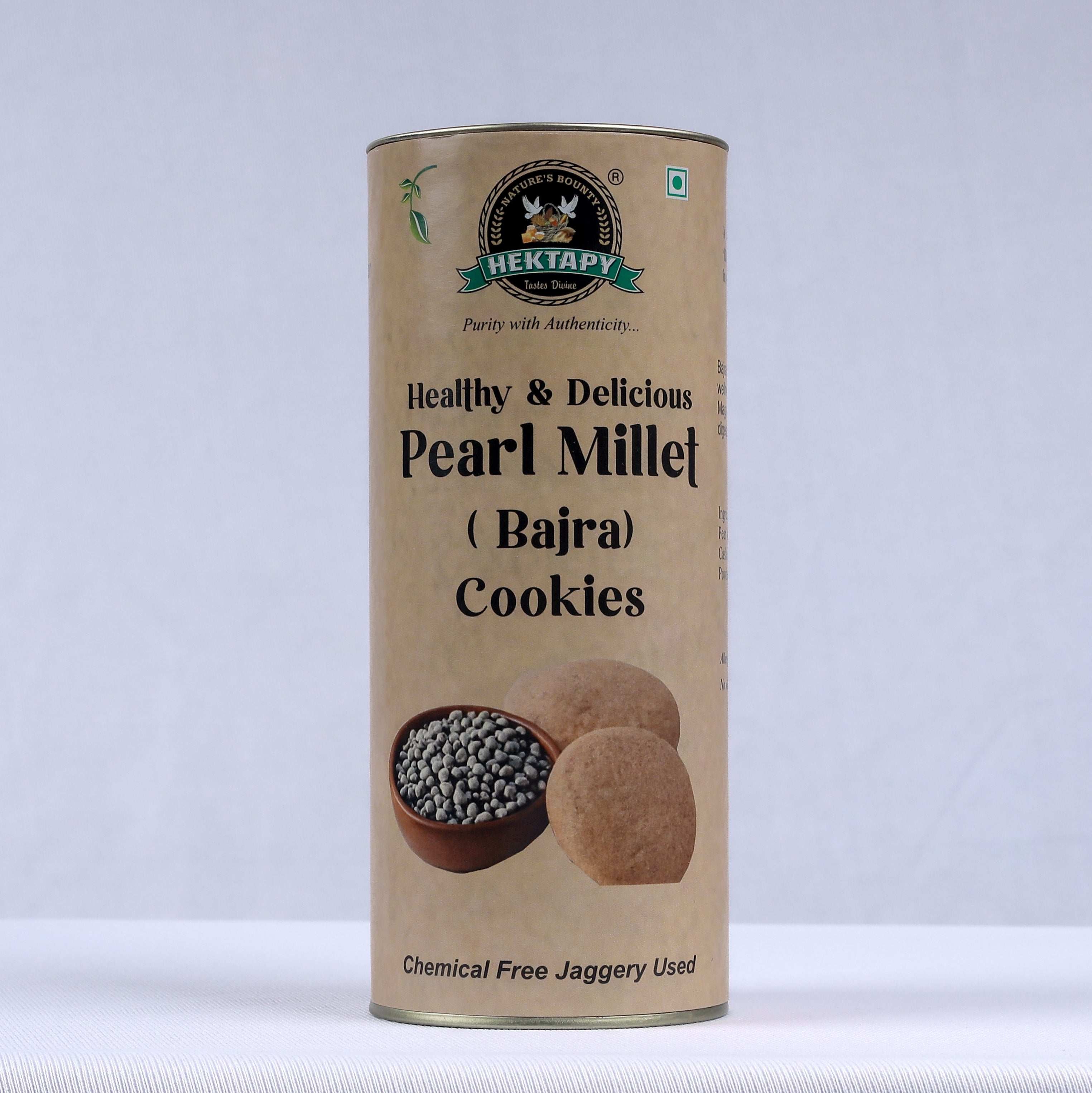 Bajra Millet Cookies – Traditional Healthy Pearl Millet Snack | Hektapy