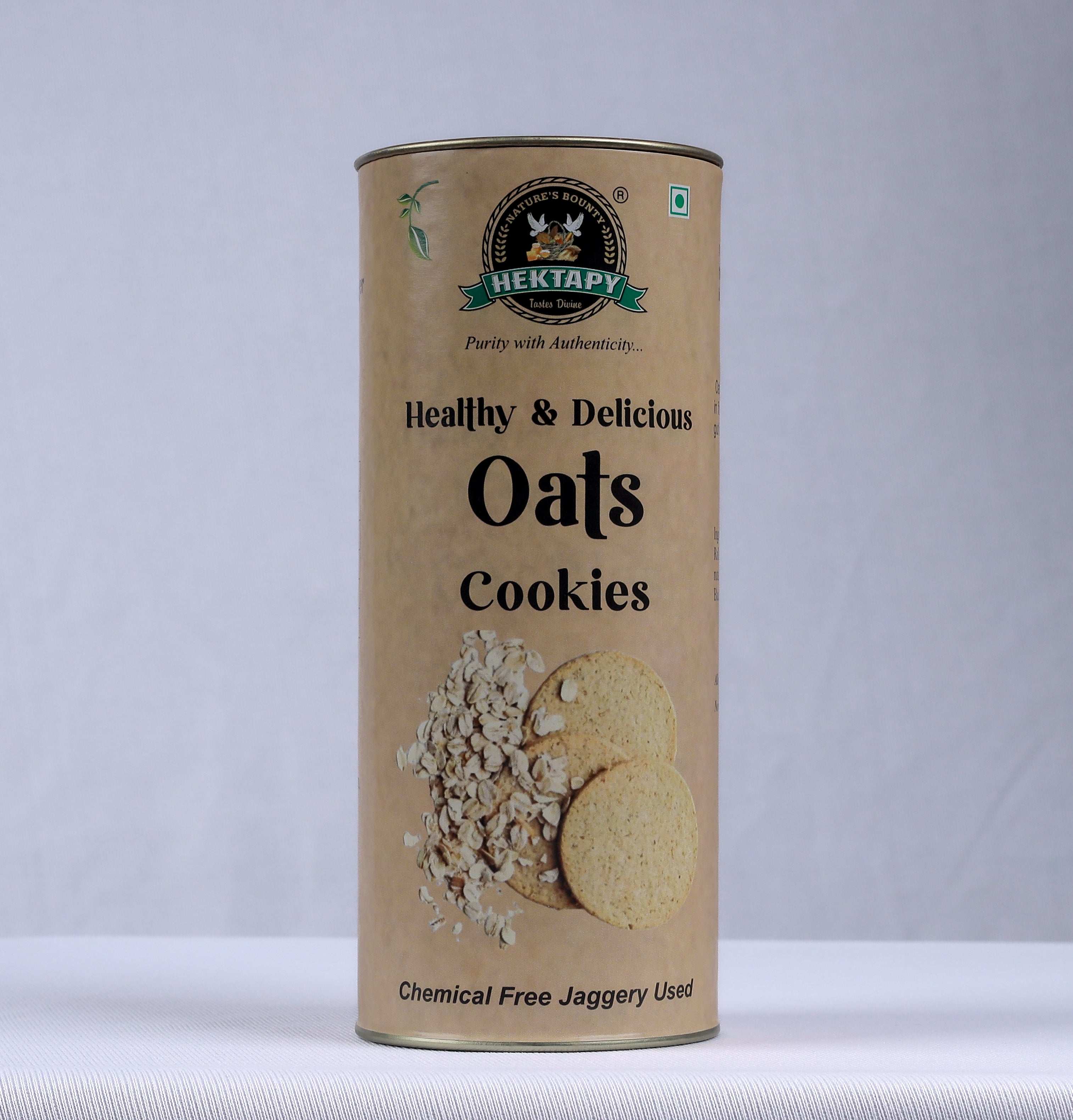 Oats Cookies – High Fiber Heart-Healthy Snack | Hektapy